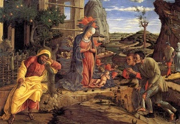 Mantegna Andrea The Adoration of the Shepherds
