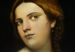 PIOMBO DEL PORTRAIT OF A YOUNG WOMAN AS A WISE VIRGIN C 15