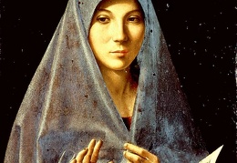 Antonello da Messina The virgin annunciate NG Palermo