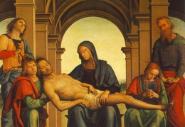 Perugino Piet 1494-95 168 x 176 cm Uffizi