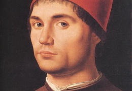 ANTHONELLO DA MESSINA PORTRAIT OF A MAN C 1475 NG LONDON