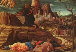 Mantegna The Agony in the Garden 1460 62 9x80 cm National