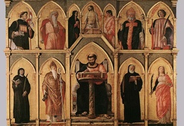 MANTEGNA Andrea San Luca Altarpiece