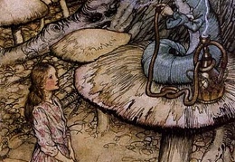 Rackham Arthur Alice in Wonderland The Rabbit Sends in a Little Bill