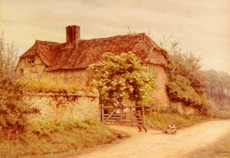 Allingham Helen A Berkshire Cottage