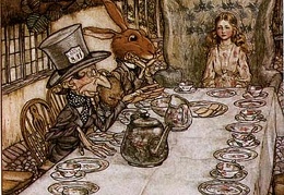 Rackham Arthur Alice in Wonderland A Mad Tea Party