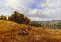 Glending Alfred Augustus Resting From The Harvest