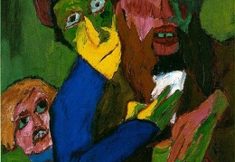 Nolde Excited People 1913 102 5x76 5 cm 