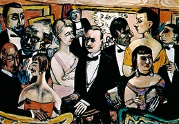 Beckmann Max Party in Paris 1931 reworked 1947 The Solomon