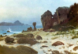 Bierstadt Albert Bay of Monterey
