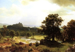 Bierstadt Albert Day-s Beginning