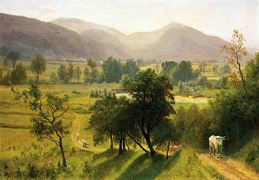 Bierstadt Albert Conway Valley New Hampshire