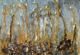 Kiefer Margarete 1981 290 Kb Oil and straw on canvas 28