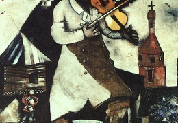 Chagall The Fiddler 1912-13 National Gallery of Art at Was