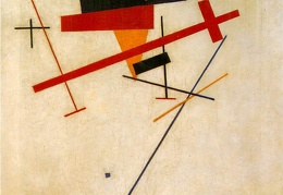 Malevitj Suprematist painting 1915-16 Wilhelm Hacke Museum 
