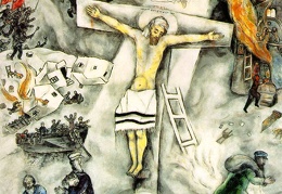 Chagall White crucifixion 1938 The Art Institute of Chicag