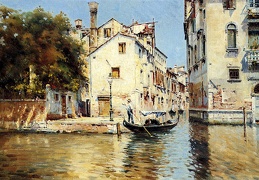 Reyna Antonio Venetian Canal Scenes Pic 1