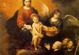 Murillo The Infant Jesus Distributing Bread to Pilgrims 167