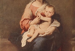 Murillo Madonna and Child c1670