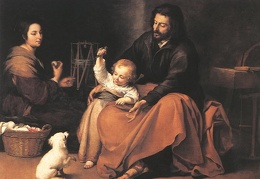 Murillo The Holy Family 1650