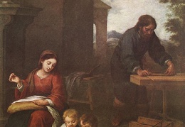 Murillo Holy Family with the Infant St John