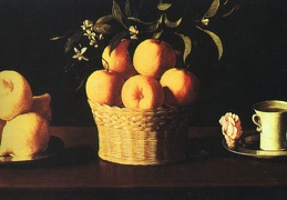 Zurbaran Still Life with Oranges and Lemons 1633 Contini B