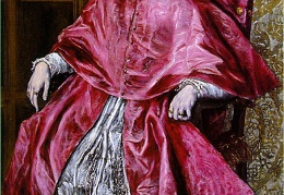 El Greco Portrait of a cardinal ca 1600 180 8x108 cm The Met
