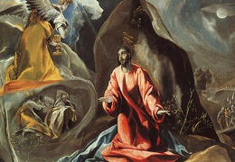 El Greco Agony in the Garden 1595 oil on canvas Toledo Mu