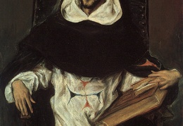 El Greco Fray Hortensio F lix Paravicino 1609 oil on canva