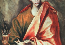 El Greco St John the Evangelist approx 1594-1604 oil on 