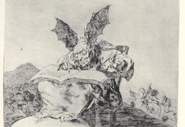Goya Contra el bien general Plate 71 from Los desastres d 1