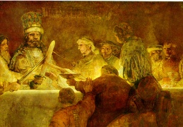 Rembrandt Batavernas trohetsed 1661-62 196x309 cm National