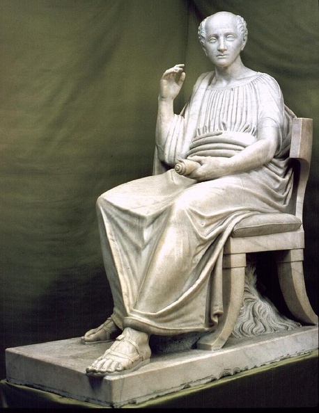 FERENCZY Istvan Statue Of Poet Ferenc Kolcsey