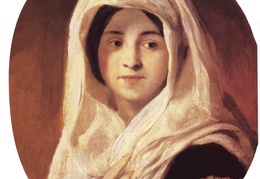 BROCKY Karoly Portrait Of A Woman With Veil