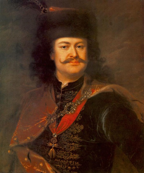 MANYOKI Adam Portrait of Prince Ferenc Rakoczi II