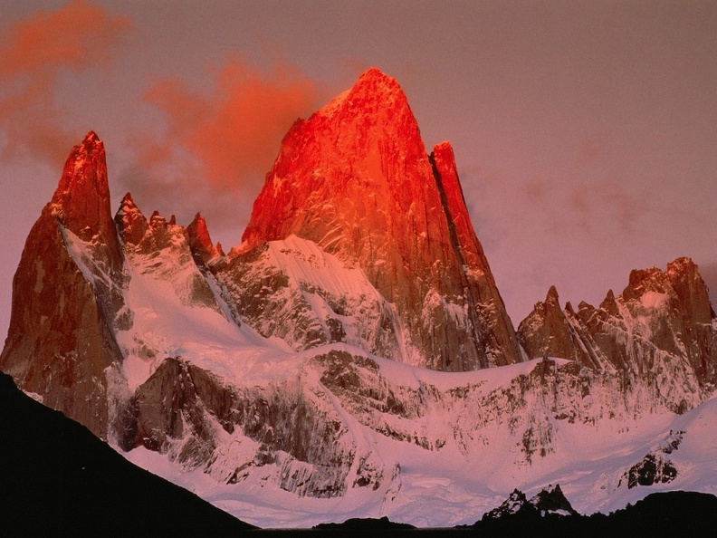 Crimson Light Patagonia Argentina
