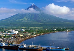 Mount Mayon Legazpi City Luzon Islands Philippines