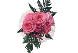 Bouquet roses with hollow background 19