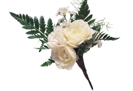 Bouquet roses with hollow background 20
