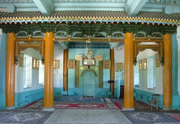 Mosque in Karakol - Kyrgyzstan (interior)