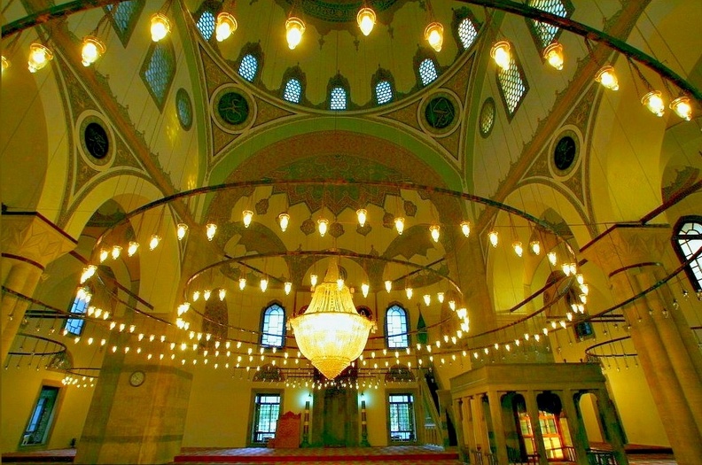 Selimiye Mosque in Konya - Turkey (interior)